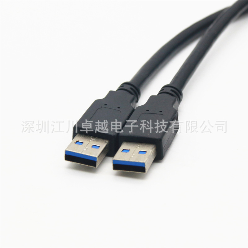 双口USB3.0公对母延长线带耳朵螺丝孔双口USB3.0扩展挡板数据线铜-阿里巴巴