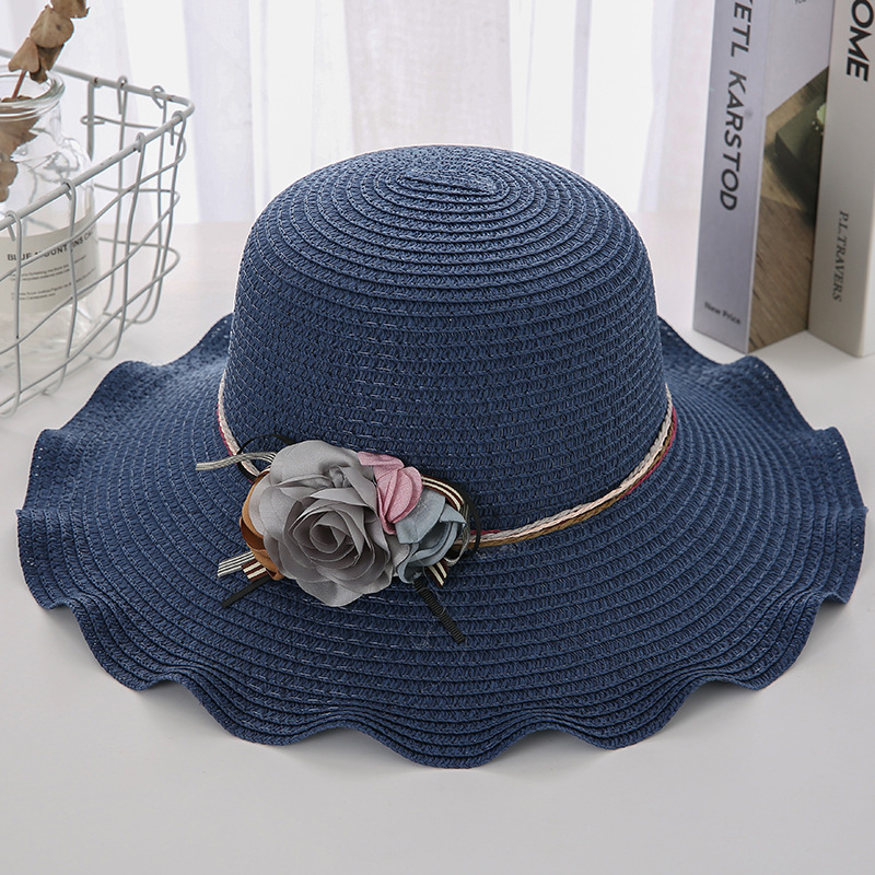 Women's Basic Lattice Bow Knot Bowknot Flat Eaves Straw Hat display picture 56