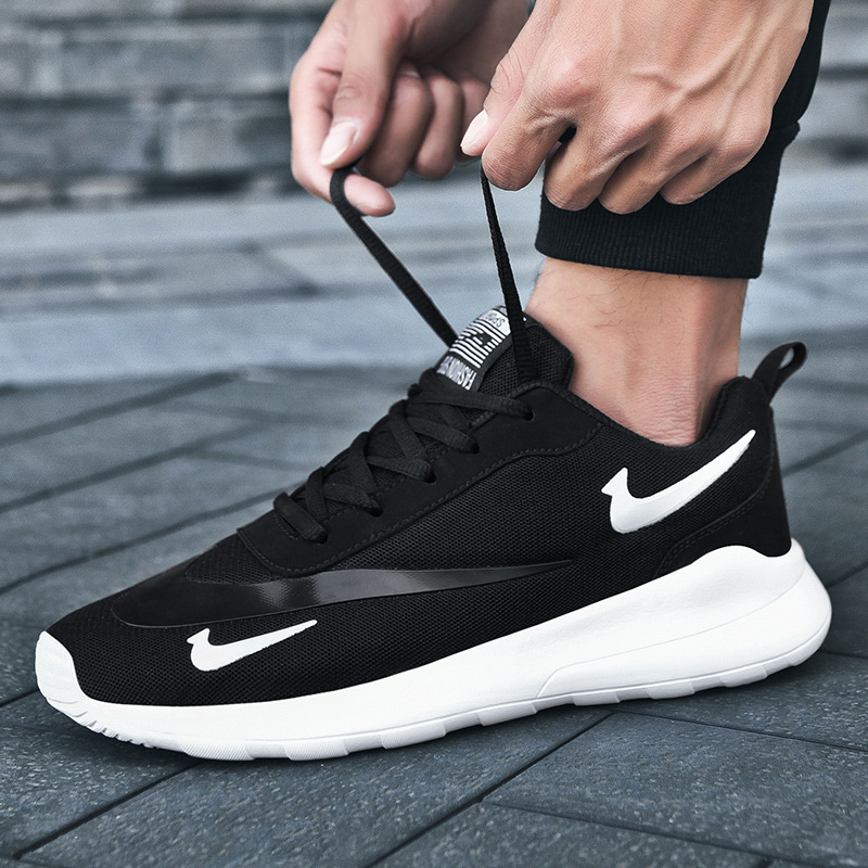 2020伦敦小跑百搭透气飞织跑步鞋男伦敦青少年潮流休闲运动鞋男45