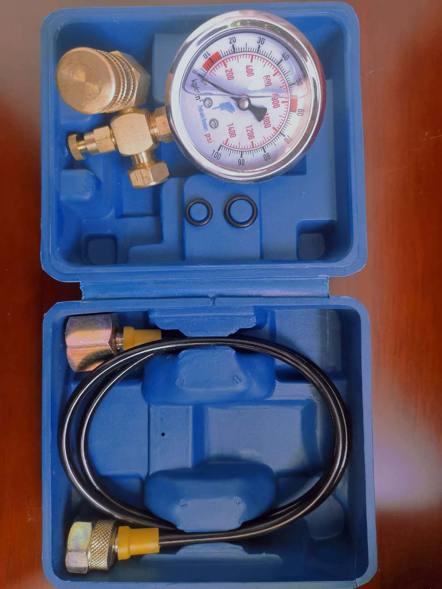 Заводская поставка/настраиваемый кожаный чехол из сплава противоударный молоток для измерения азота (большой медный метр)