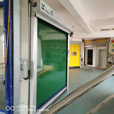 Fast door transparent Rolling shutter door crystal Rolling Door Thickness 4.0 Curtain selection Integral system Discount