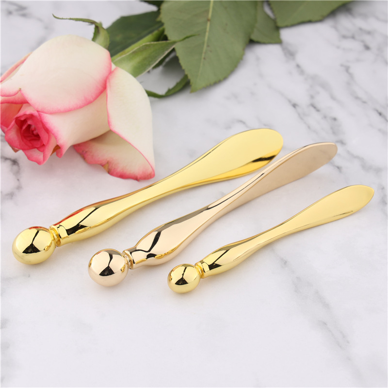 Metal Eye cream Eye Massage stick Cream spoon Cosmetics Eye cream Pick stick face Dual use massage Beauty Bar