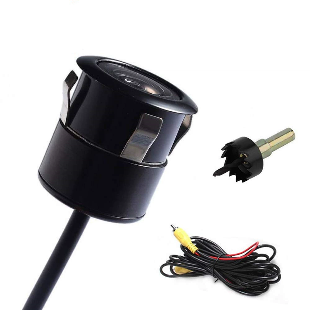 Трансграничная HD-камера ночного видения 18,5 мм перфорированная камера заднего вида маленькая бабочка камера заднего вида два в одном