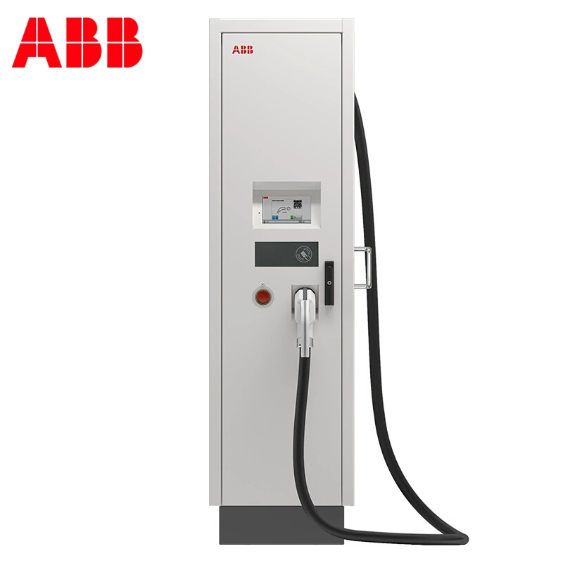 ABB Terra 63-500 В электромобиль на новой энергии зарядная свая Одиночная пушка 60 кВт Быстрая зарядка постоянного тока 500 В