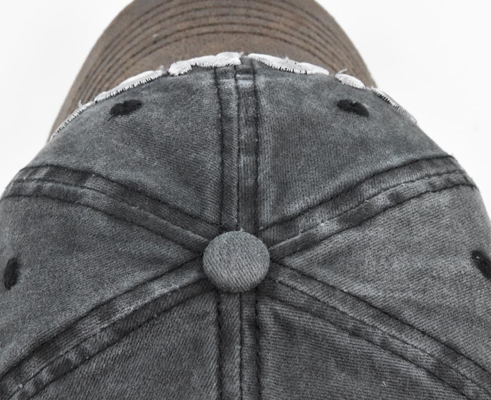 3D Cowboy Baseball Letter Embroidered Duck Tongue Sunshade Hat_voghion.com