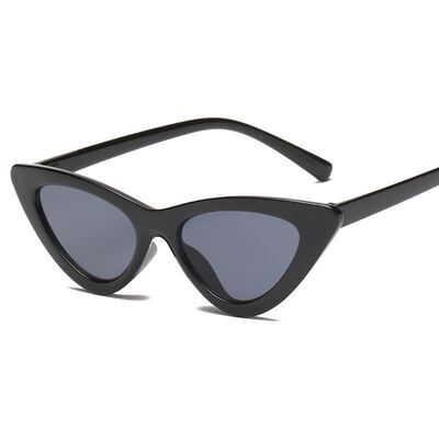 新款小框三角形性感猫眼太阳镜欧美潮流墨镜个性时尚网红眼镜9788|ru