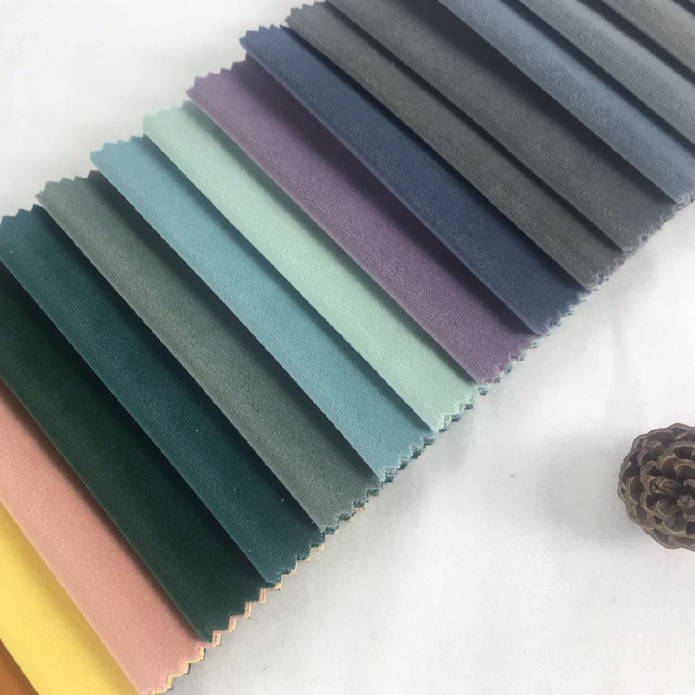 厂家直供 荷兰绒布料德芙绒沙发抱枕布料丽丝绒天鹅绒 现货批发