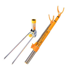 Carbon Fiber Fishing Rod Support, Telescopic Pole, Cannon Stand, Fishing Box Chair, Dual-Purpose Ground Anchor, Fishing Gear