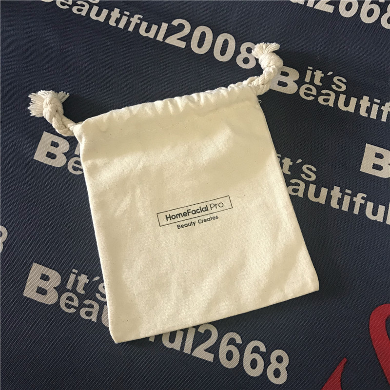 定制定做棉麻帆布袋珠宝首饰品抽绳束口小布袋礼品袋化妆品包装袋
