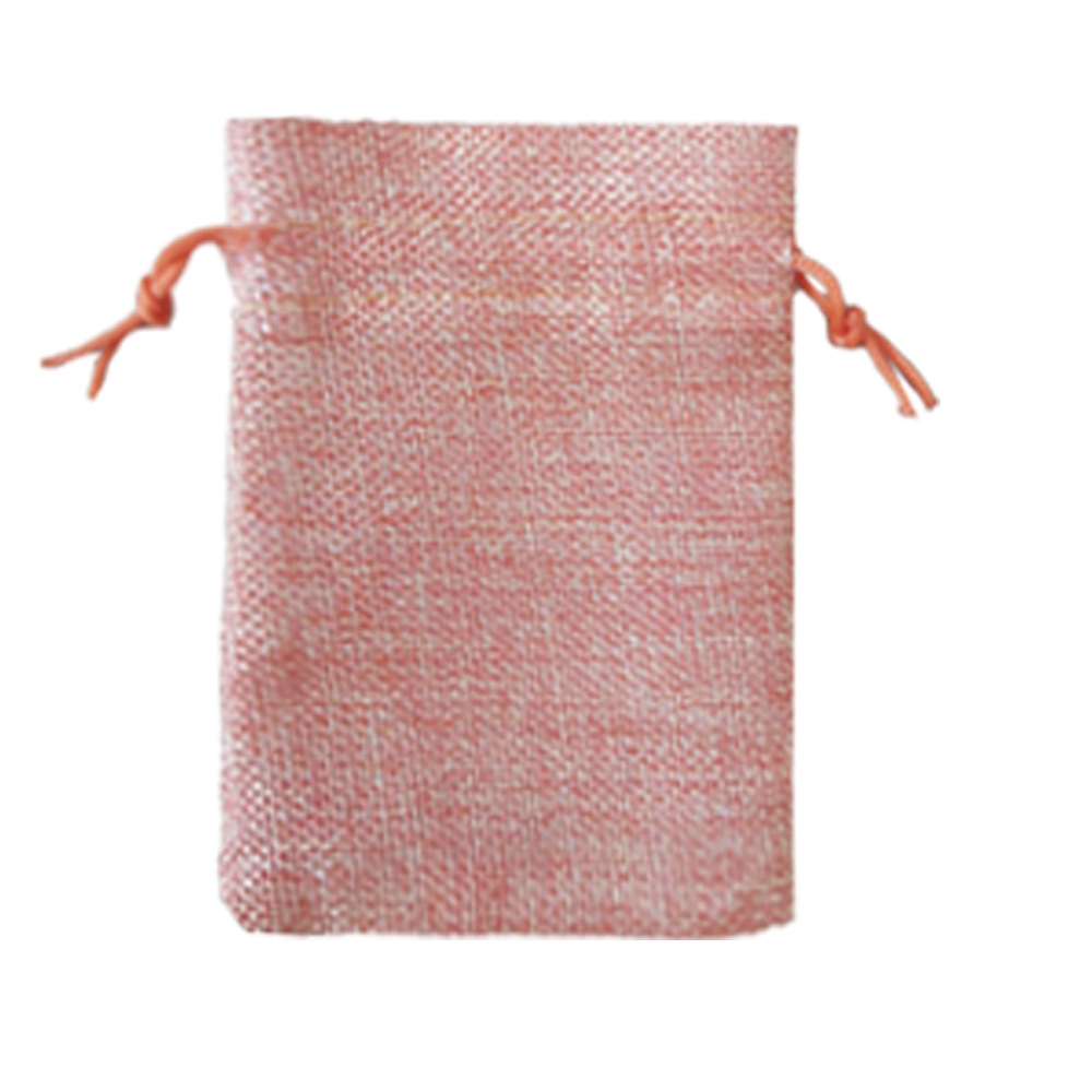 Bolsitas de lino para joyería o regalos, 24 colores 