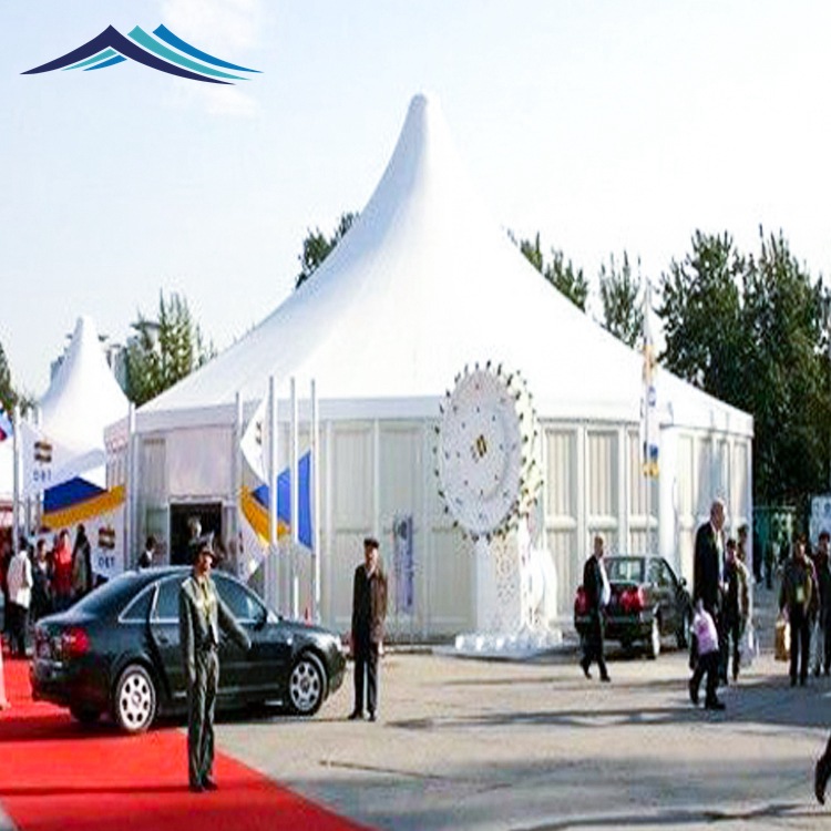 尖顶帐篷户外婚庆婚礼聚会帐篷定制白色欧式尖顶篷活动篷房吊顶篷