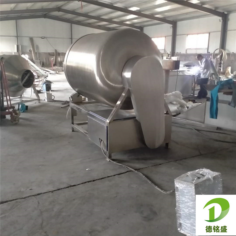 批发销售肉类腌制滚揉机价格 炸鸡排腌制设备 可乐鸡翅真空滚揉机