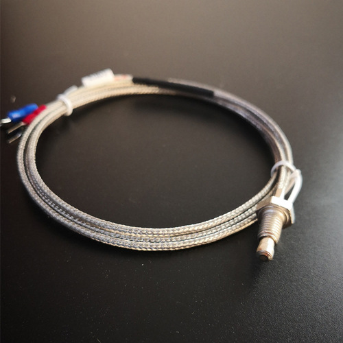 K type M6 screw thermocouple PT100 type temperature sensing wire temperature controller sensor screw thermocouple