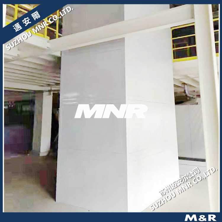 【安全运货】井道外链条式轨道升降平台重载型简易电梯