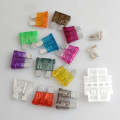 The fuse holder in the white T-type car plug wire box, fuse terminal, fuse