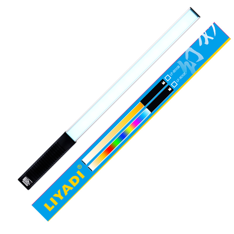 LIYADI利亚迪RGB手持补光棒摄影灯便携户外直播LED彩色棒冰灯