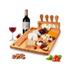 Spot bamboo cheese cheese disk carefully selected large bamboo cooked food cheese board cheese disk set cutting board