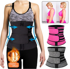 Cross-border hot-selling women's postpartum body shaping waist fast-wicking neoprene corset for sports and fitness
