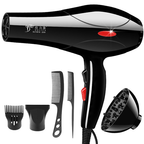 Hair dryer for home, salon, barbershop, large power, dorm use, student portable ionic hair dryer