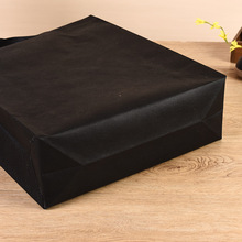 厂家批发购物外卖无纺布手提袋 平口无纺布包装袋展会手提袋