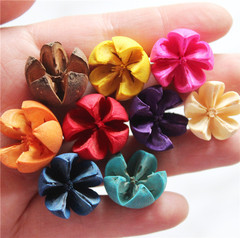 Open Smiling Yunnan Decorative Dried Flowers and Pistachios DIY Materials Ornaments Dried Flower Materials Cross Fruits