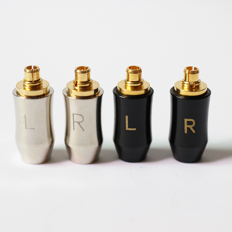 Pure copper mmcx plug fits SE846 SE535 UE900 gold plated earphone diy earphone Wire pin plug