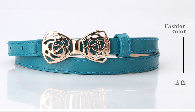 Sweet Butterfly Gold Buckle Belt display picture 7