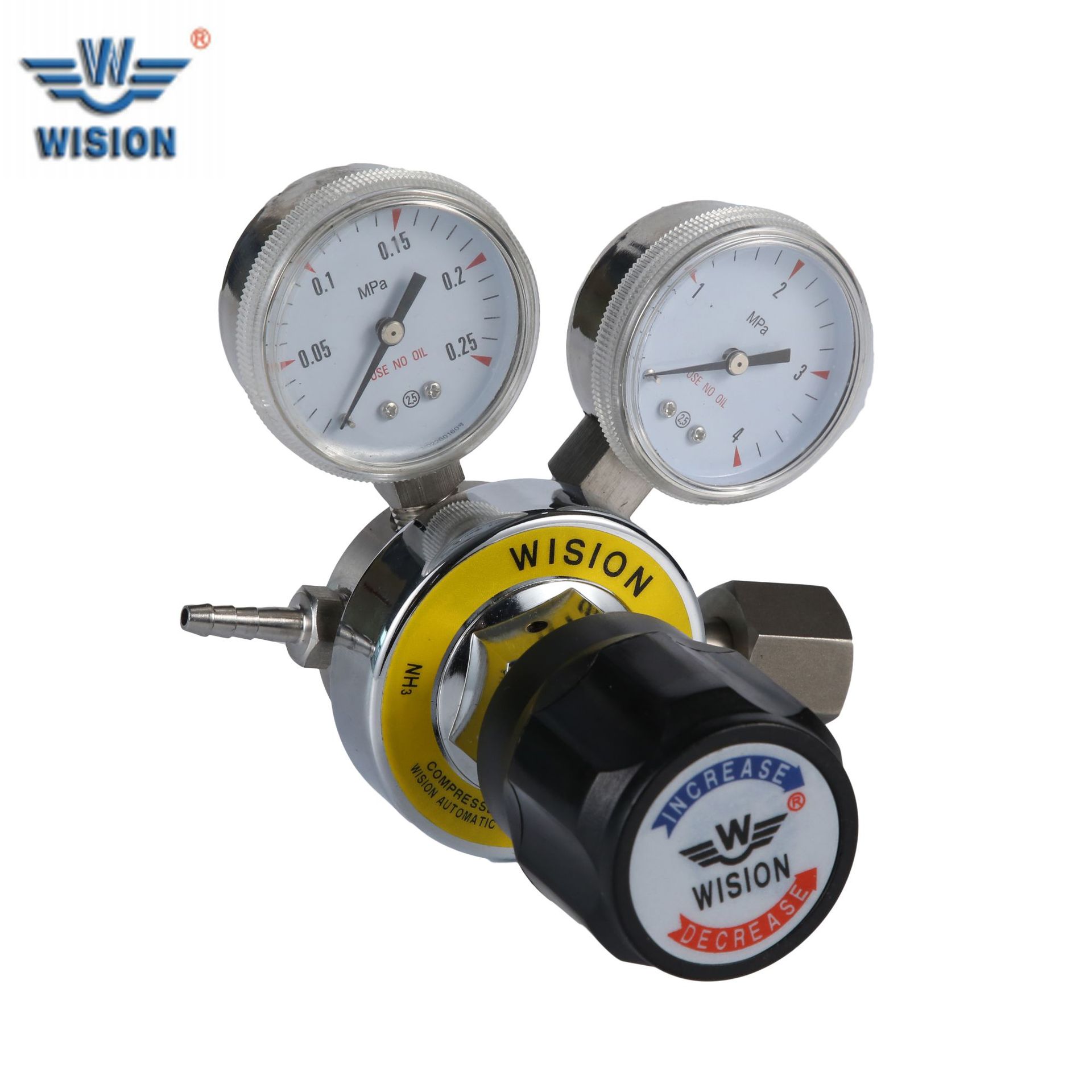 上海沃原 氨气减压器 WY-441减压阀 减压器上海厂家