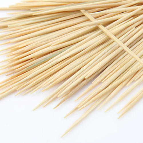 Double-ended environmentally friendly bamboo toothpicks in bulk, disposable bamboo bags for home use and hotels, portable ultra-fine bamboo toothpicks
