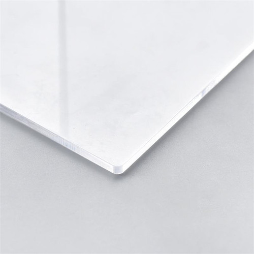 Transparent acrylic bookend L-shaped bookshelf picture book table plexiglass photo album display rack bookstore book rack