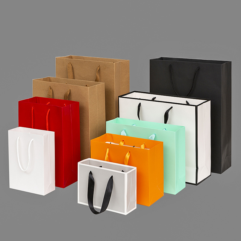 Gift Kraft Paper Bags Custom Clothing Pa...