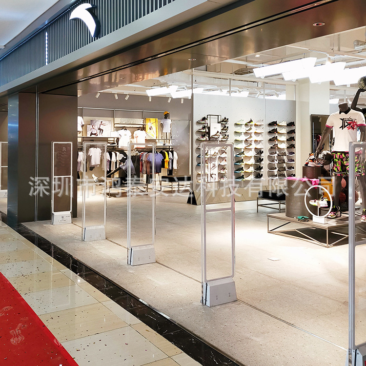 亚克力防盗门 超市防盗系统 商品防盗设备 服装防盗原理
