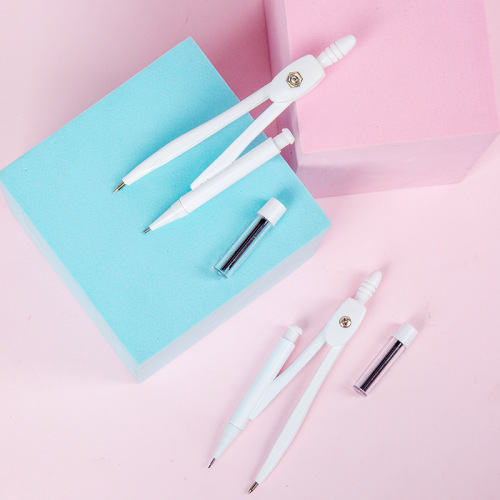 Simple student metal compass set multifunctional geometric drawing tools teaching students drawing tools wholesale