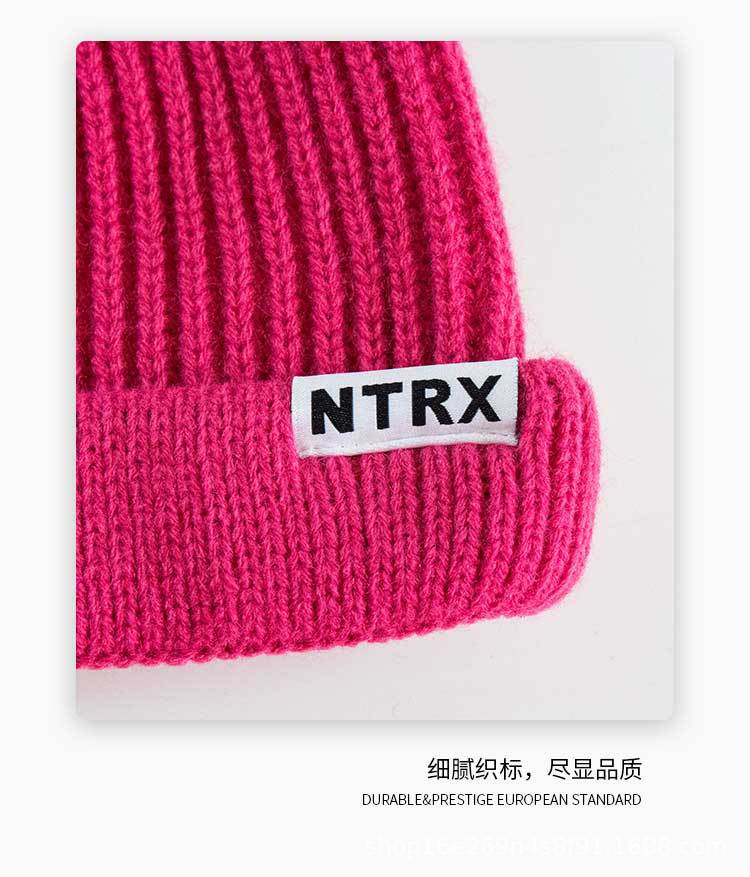 NTRX 瓜皮帽男女潮嘻哈日系地主帽针织毛线冷帽子雅痞ins韩版详情14