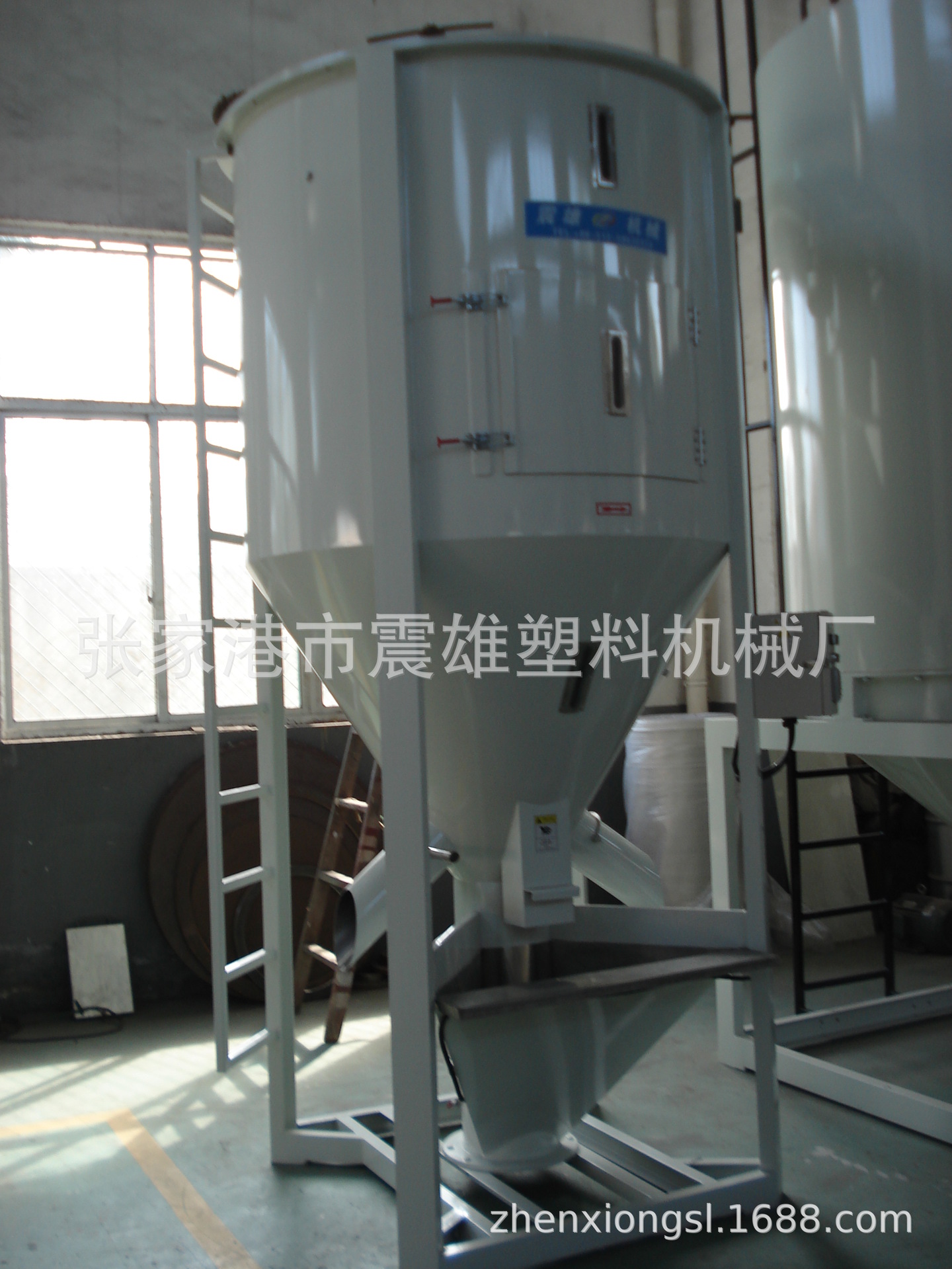 ABS破碎料立式混合机500kg PVC颗粒低速搅拌机橡胶料不锈钢混料机