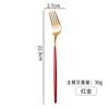 Tableware stainless steel, dessert spoon, chopsticks, set, internet celebrity