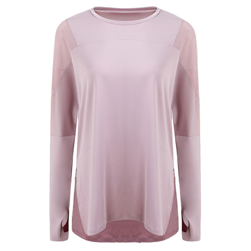 Loose-fitting, figure-flattering yoga wear, influencer-approved fitness apparel, breathable running tops, plus-size sports T-shirts—available in both short and long sleeves.