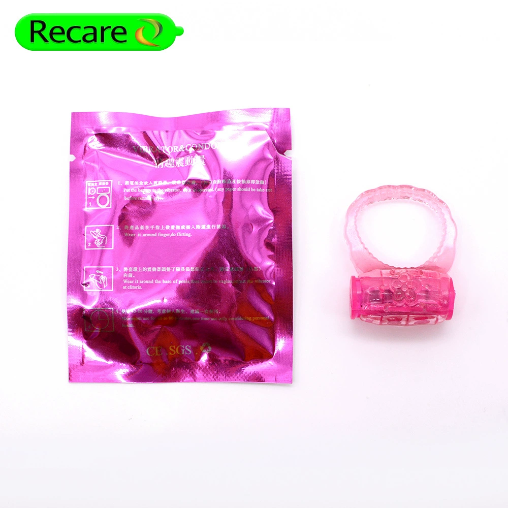 Recare vibrate the ring -lapse delay ring silicon glue ring lock essence of adult products wholesale