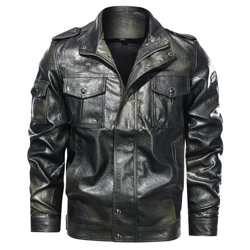 Veste en cuir homme - Ref 3443804 Image 8