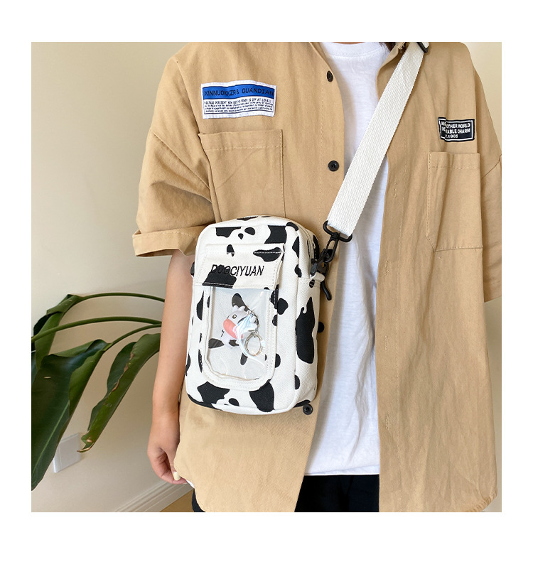 Moda Coreana Nueva Creativa Linda Muñeca Transparente Bolsa De Mensajero Bolsa De Lona Suave Al Por Mayor display picture 9