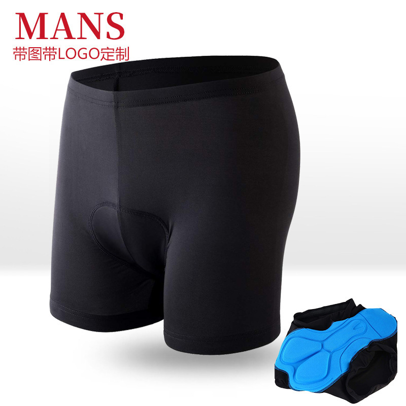 Factory mountain bike cycling underwear thickened silicone sponge cushion breathable quick-drying men's and women's cycling shorts
