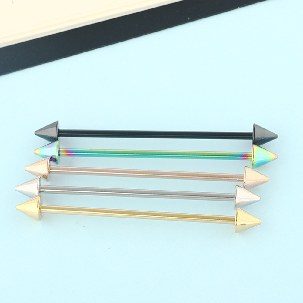 Fashion Geometric Stainless Steel Metal Ear Studs 1 Piece display picture 3