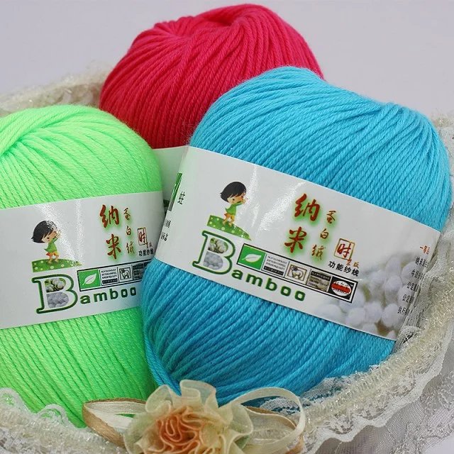 厂家特价纳米蚕丝蛋白绒线 芭比绒线 棉线 宝宝线 中粗毛线