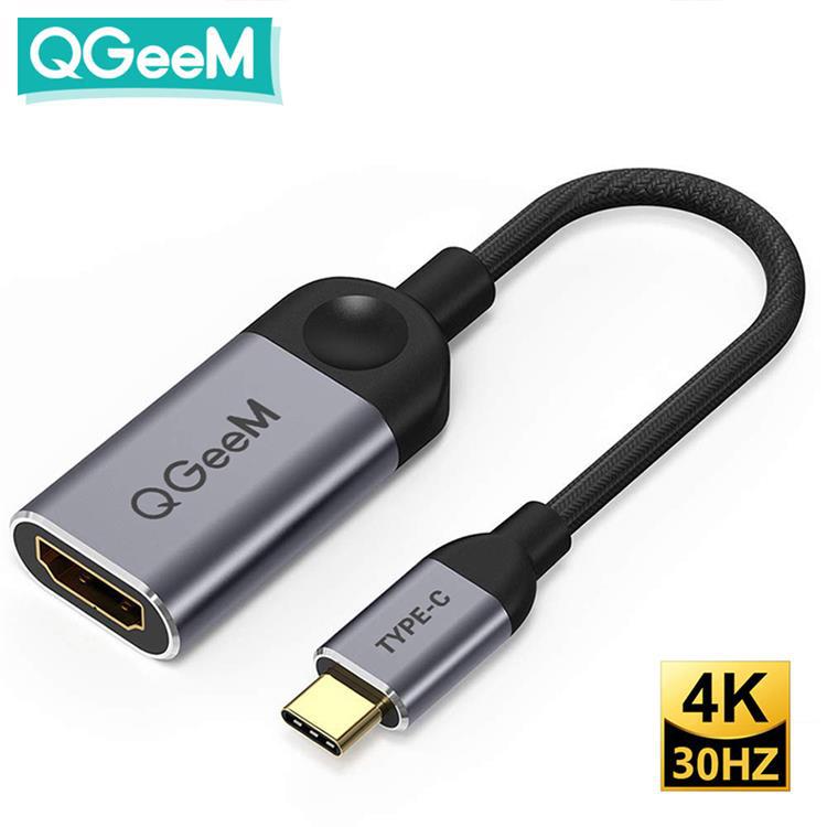 QGeeM USB C to HDMI Adapter 4K Cable USB...