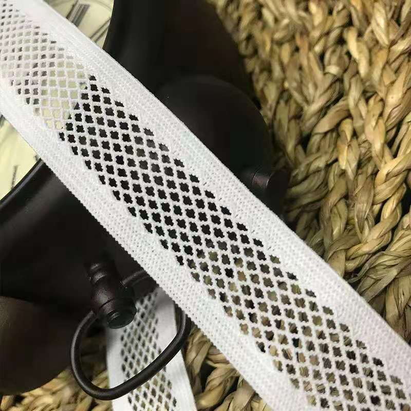 厂家直供1.5/2.0/2.5/3/3.5/4cm网格弹力松紧带 透气网眼装饰织带