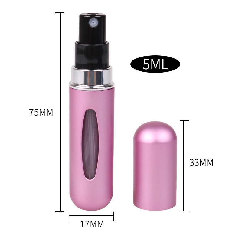 Fashion Solid Color Alloy Subpackage Bottle display picture 6