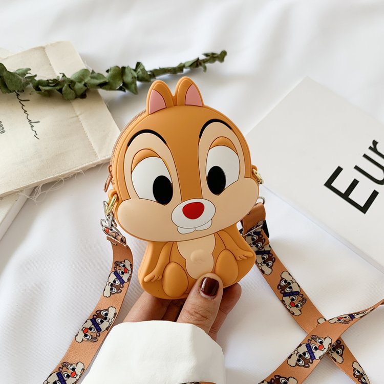 Silicone bag cute cartoon change small bag wholesale nihaojewelry new storage bag change purse jump tiger children bag NHGA210207picture9