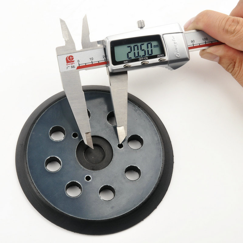 5寸8孔抛光盘 适用于牧田MT922 MT924砂纸抛光盘打磨抛光砂纸磨片