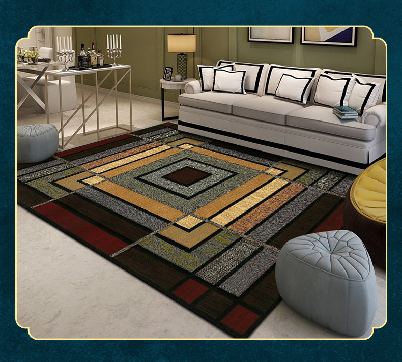 复古客厅茶几地毯,卧室地毯,厨房地毯,入户门垫,办公室地毯