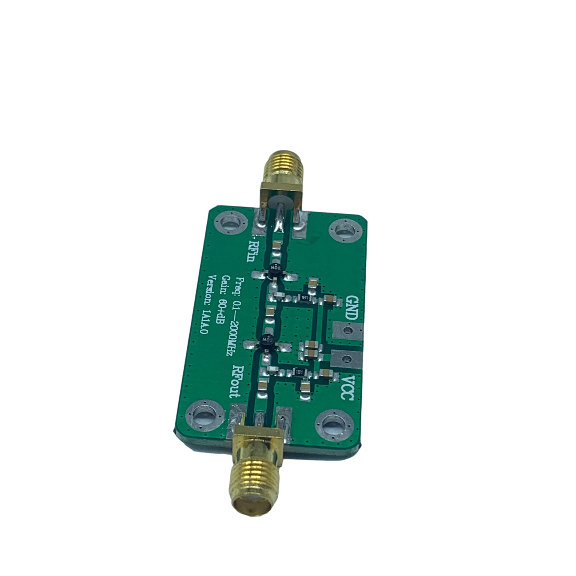 射频 宽带 放大器 低噪放 LNA（0.1-2000MHz增益 64dB）可直拍